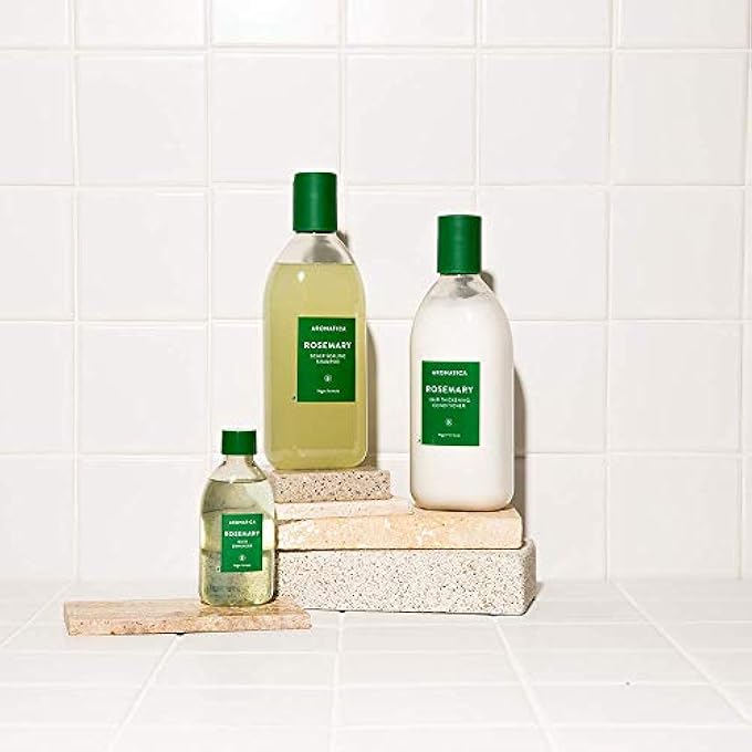 AROMATICA ROSEMARY THICKENING CONDITIONER VEGAN, GROWTH STIMULATING CONDITIONER FOR MEN AND WOMEN, VOLUMIZING AND PURIFYING -384G / 400ML - Image 2